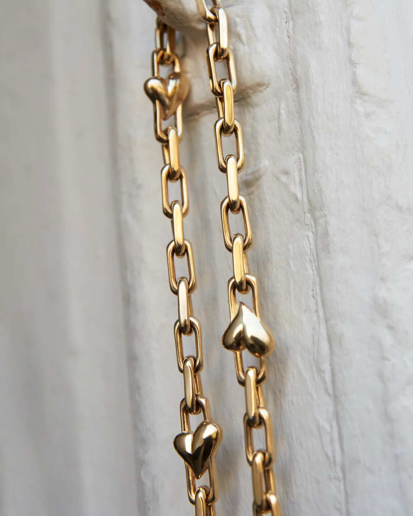 Art Heart Chain Necklace - Image 6