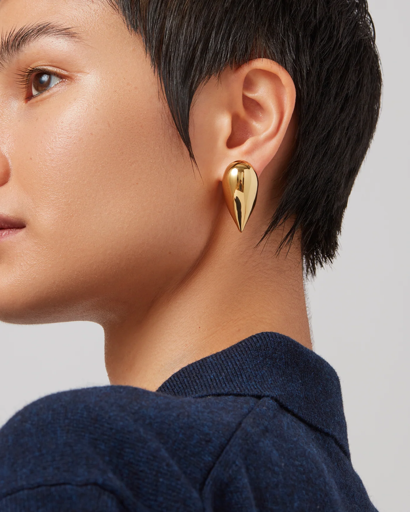 Art Heart Puff Earrings - Image 5