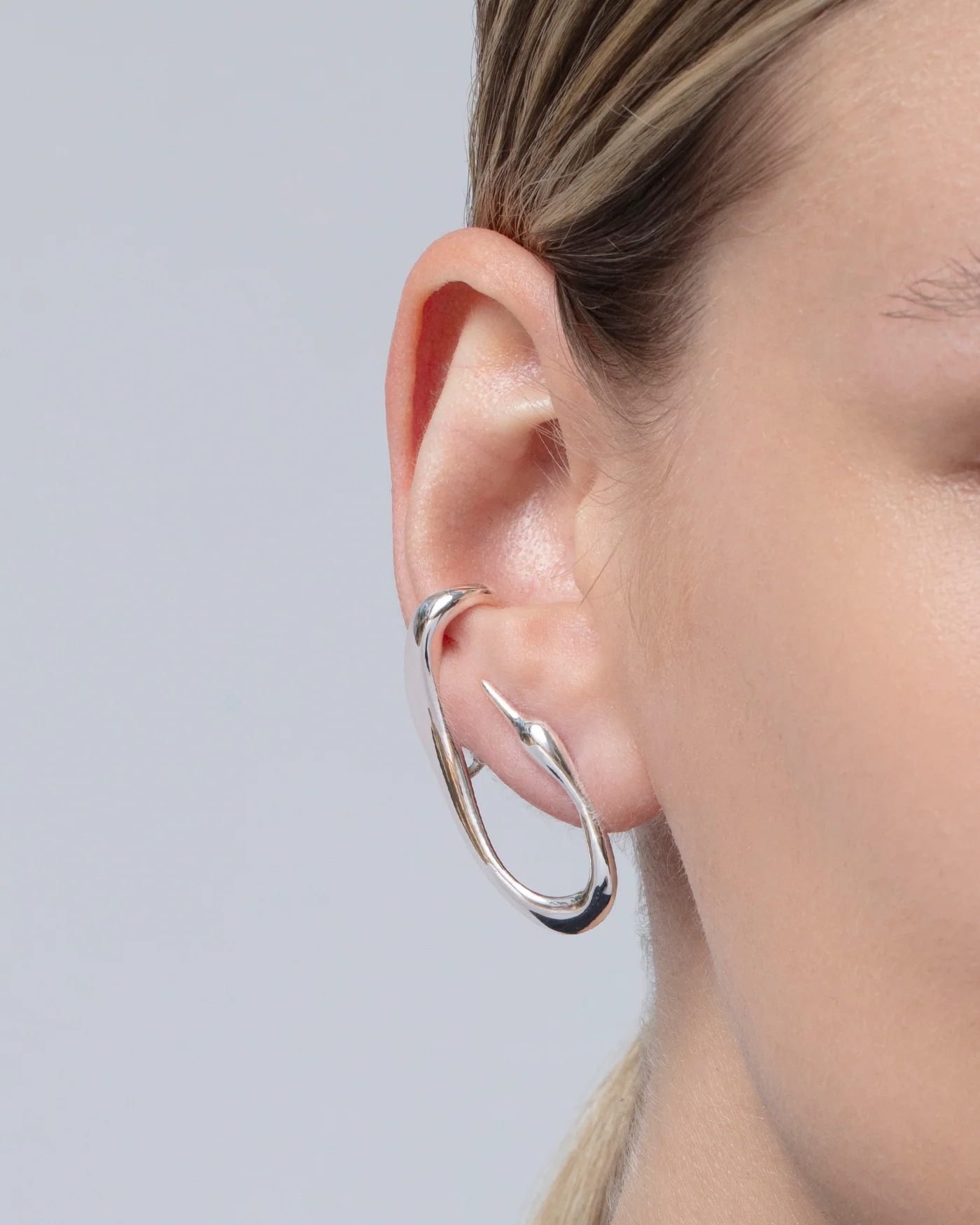 Egret Climber Earrings - Image 4