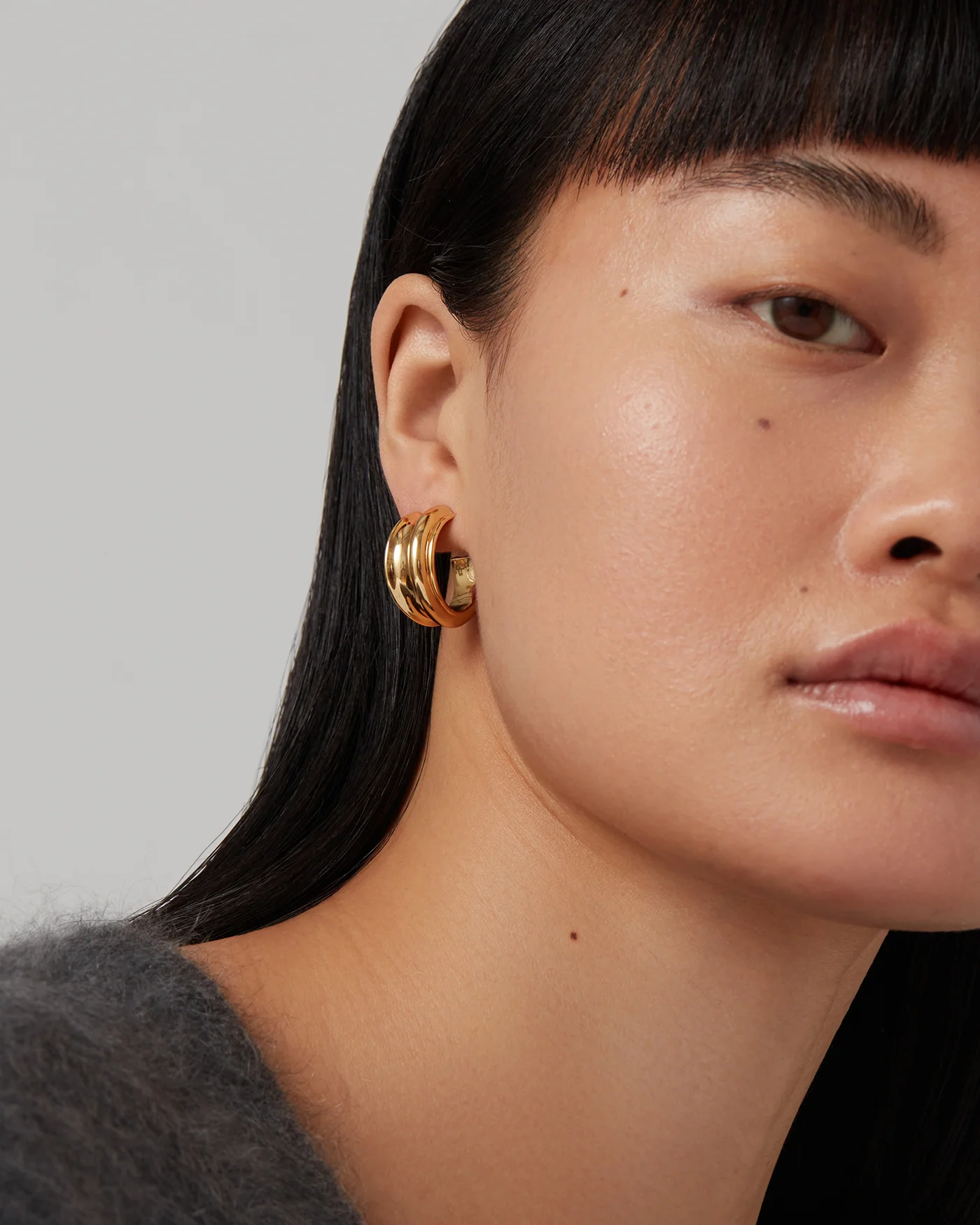 Lennon Hoop Earrings - Image 2