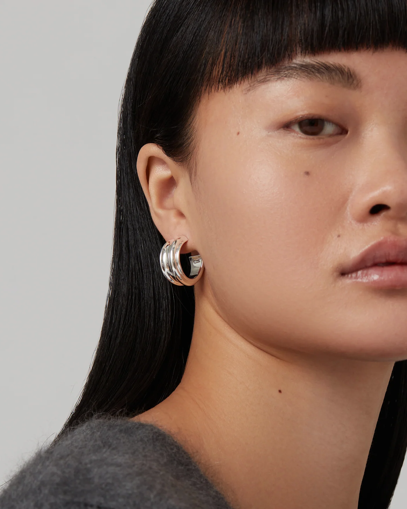 Lennon Hoop Earrings - Image 2