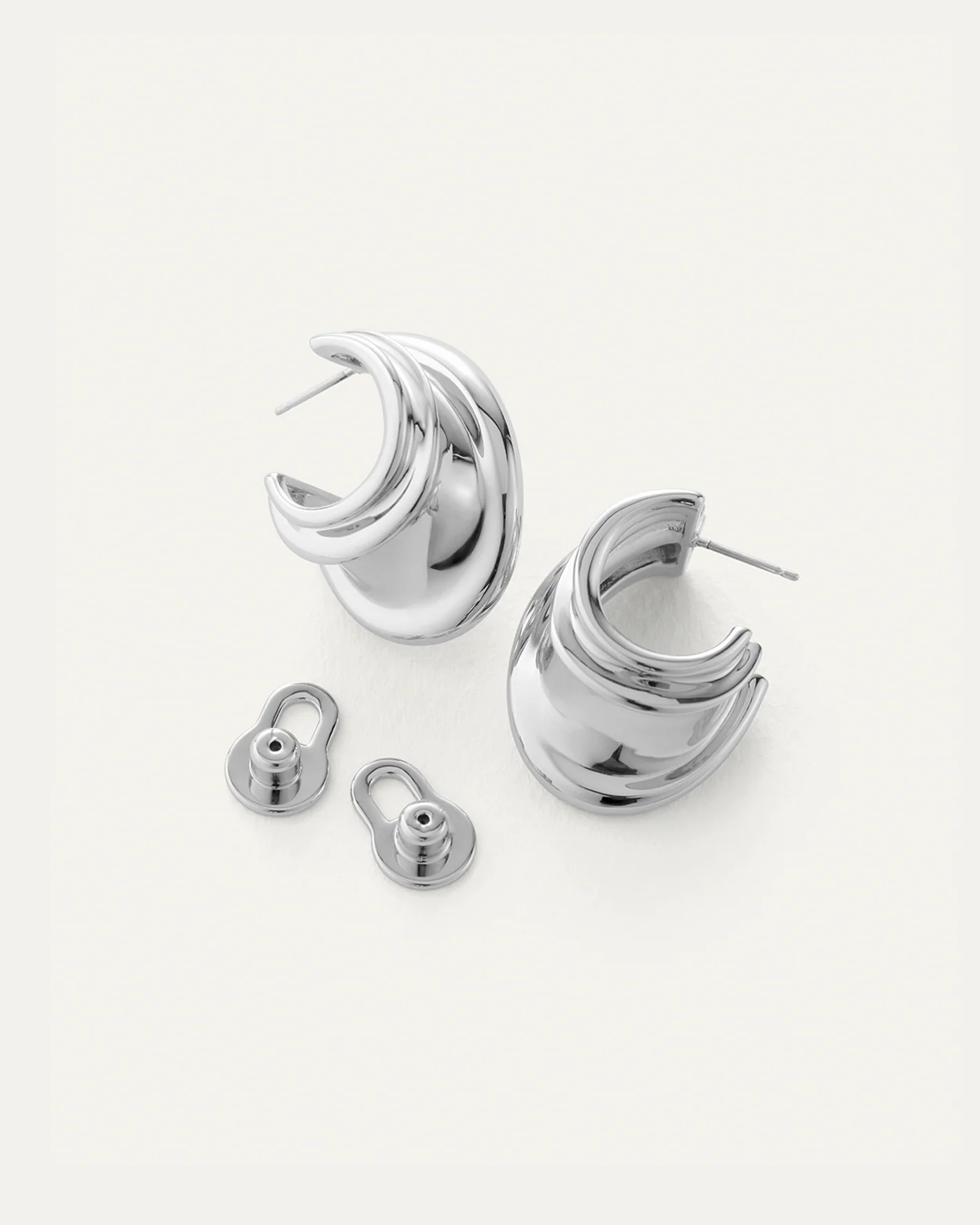 Leona Hoop Earrings - Image 3