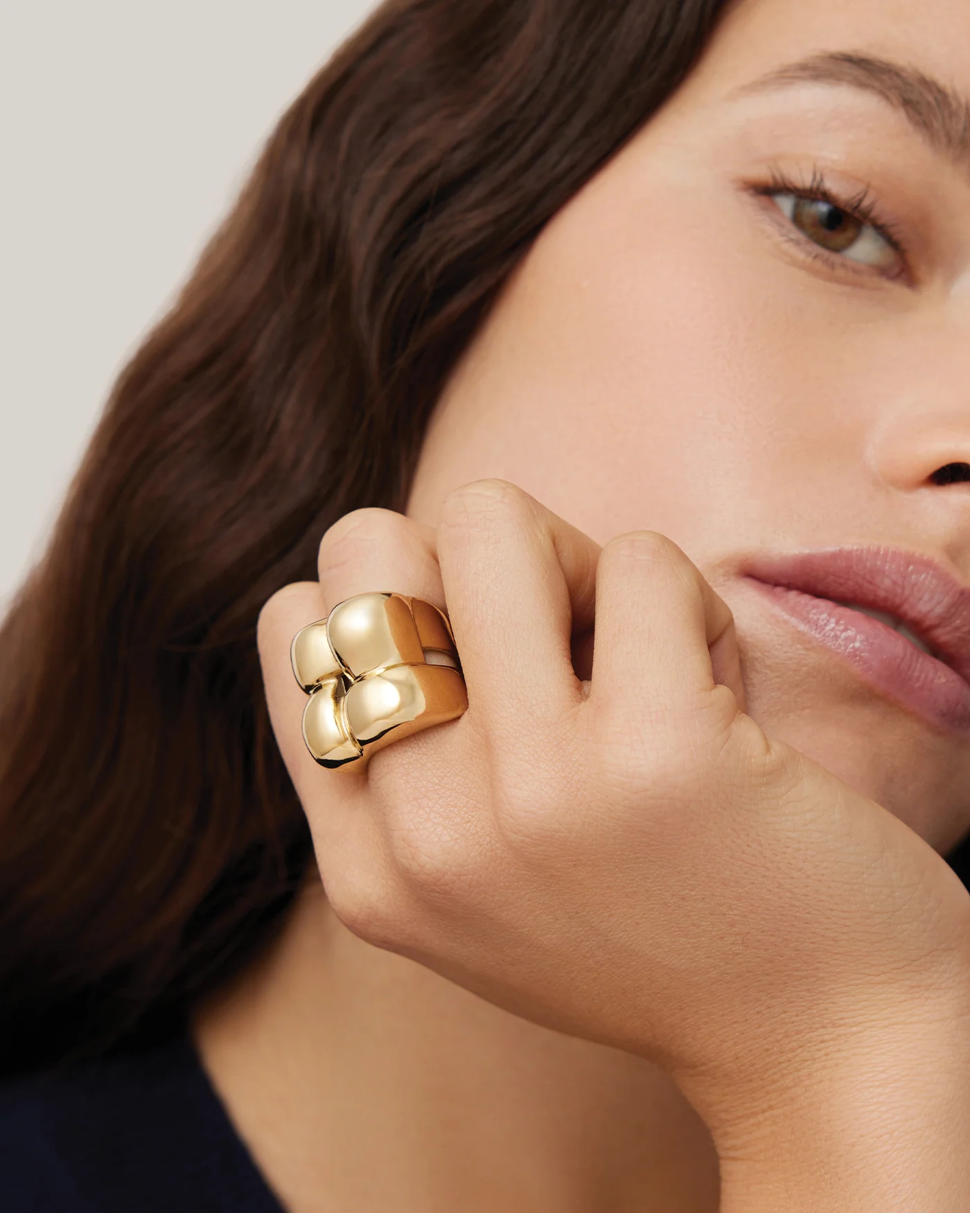 Mega Woven Square Ring - Image 2