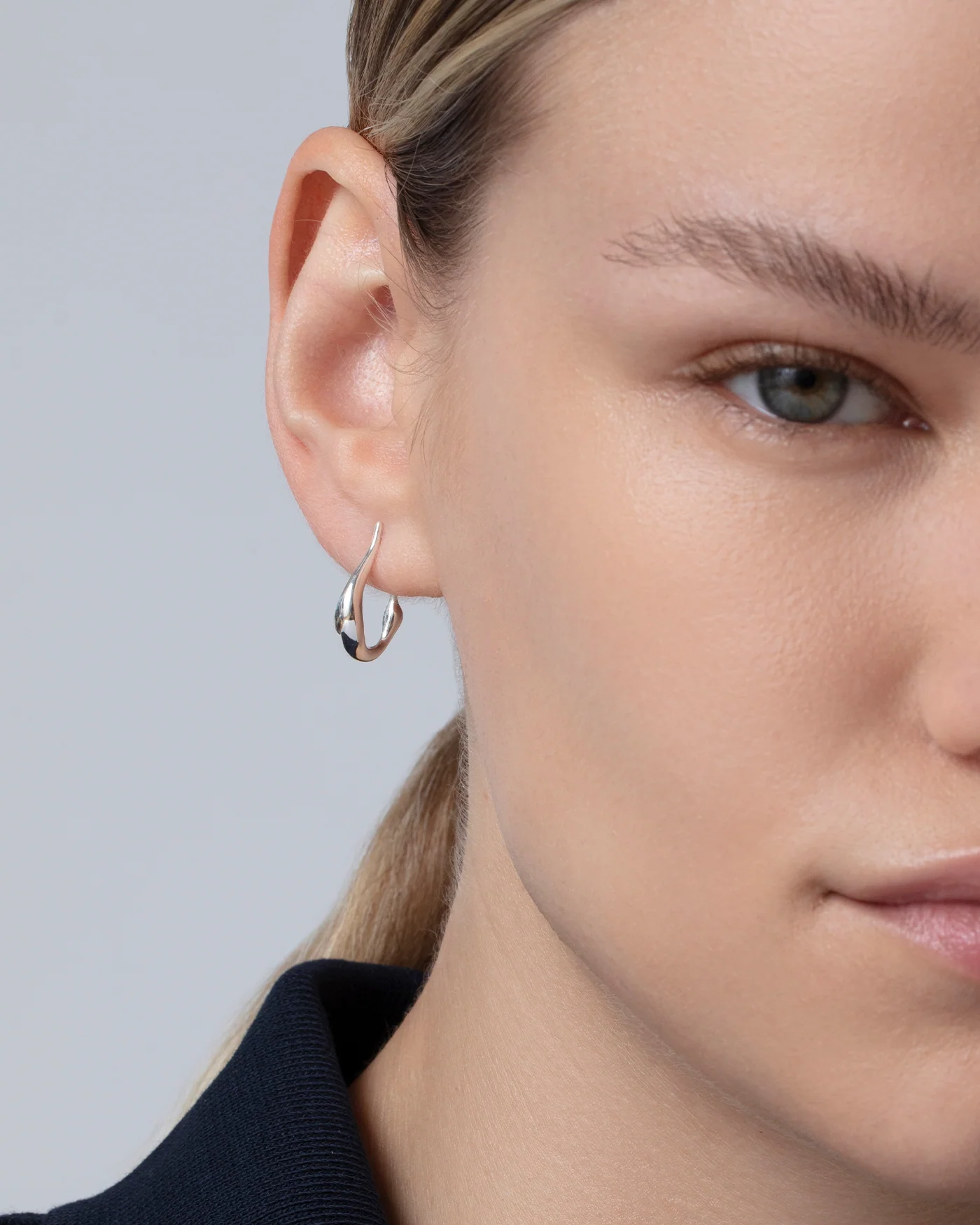 Mini Colette Hoop Earrings - Image 2