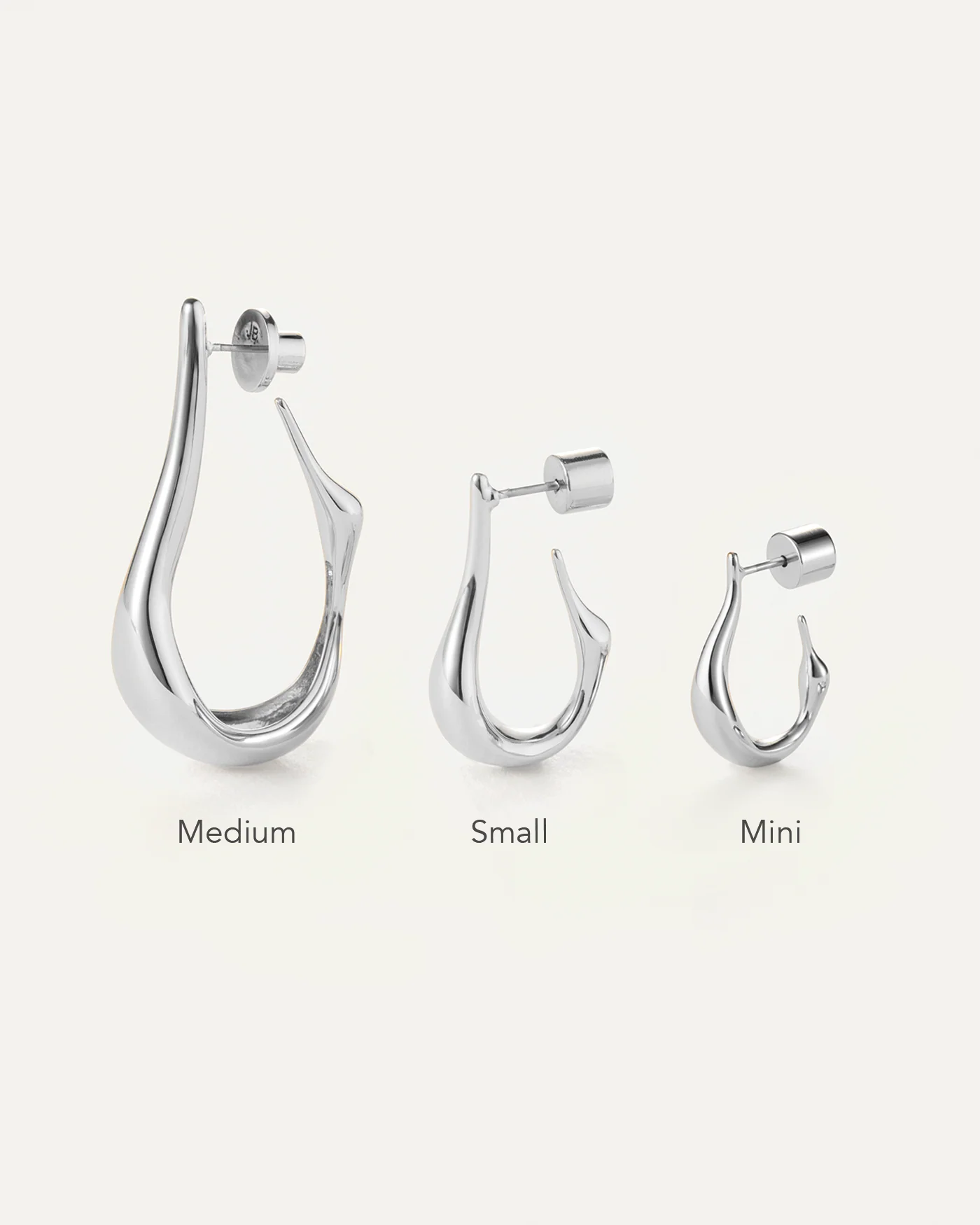 Mini Colette Hoop Earrings - Image 4