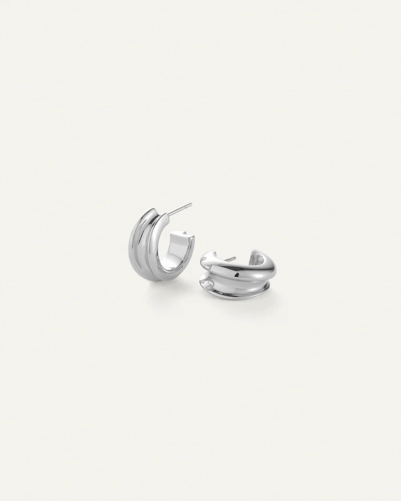 Mini Lennon Hoop Earrings