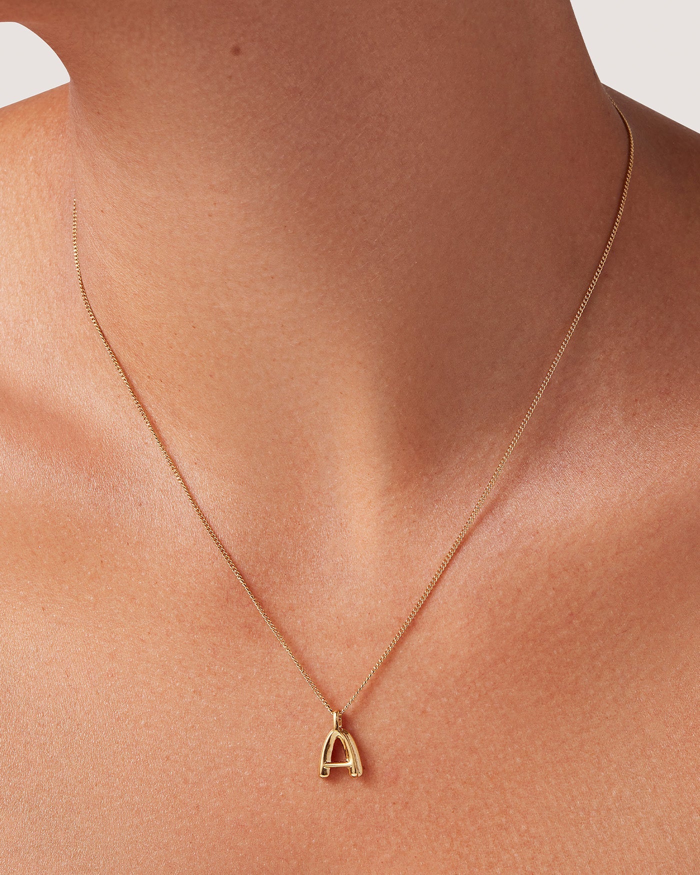 Monogram Necklace - A - Image 2