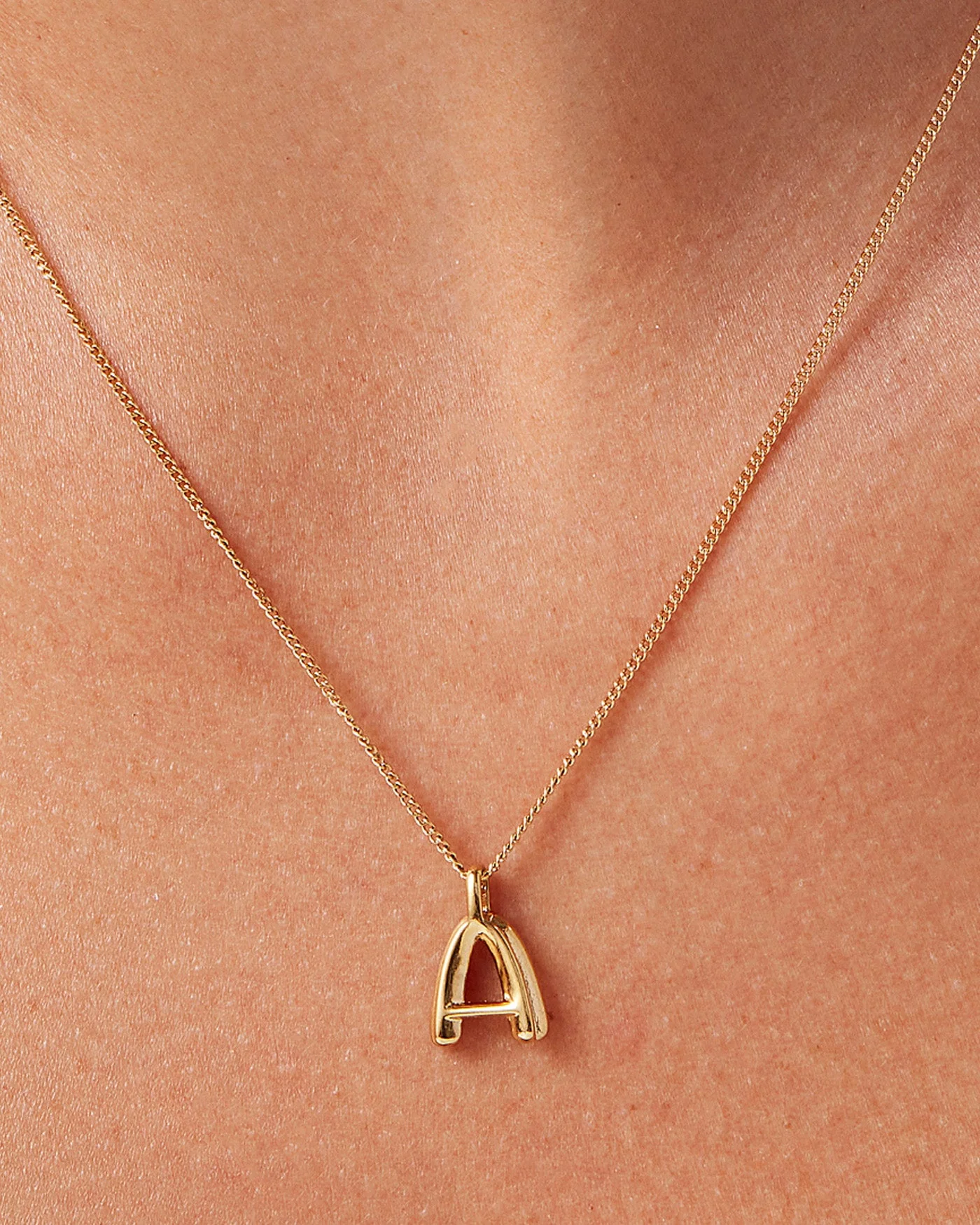 Monogram Necklace - A - Image 4
