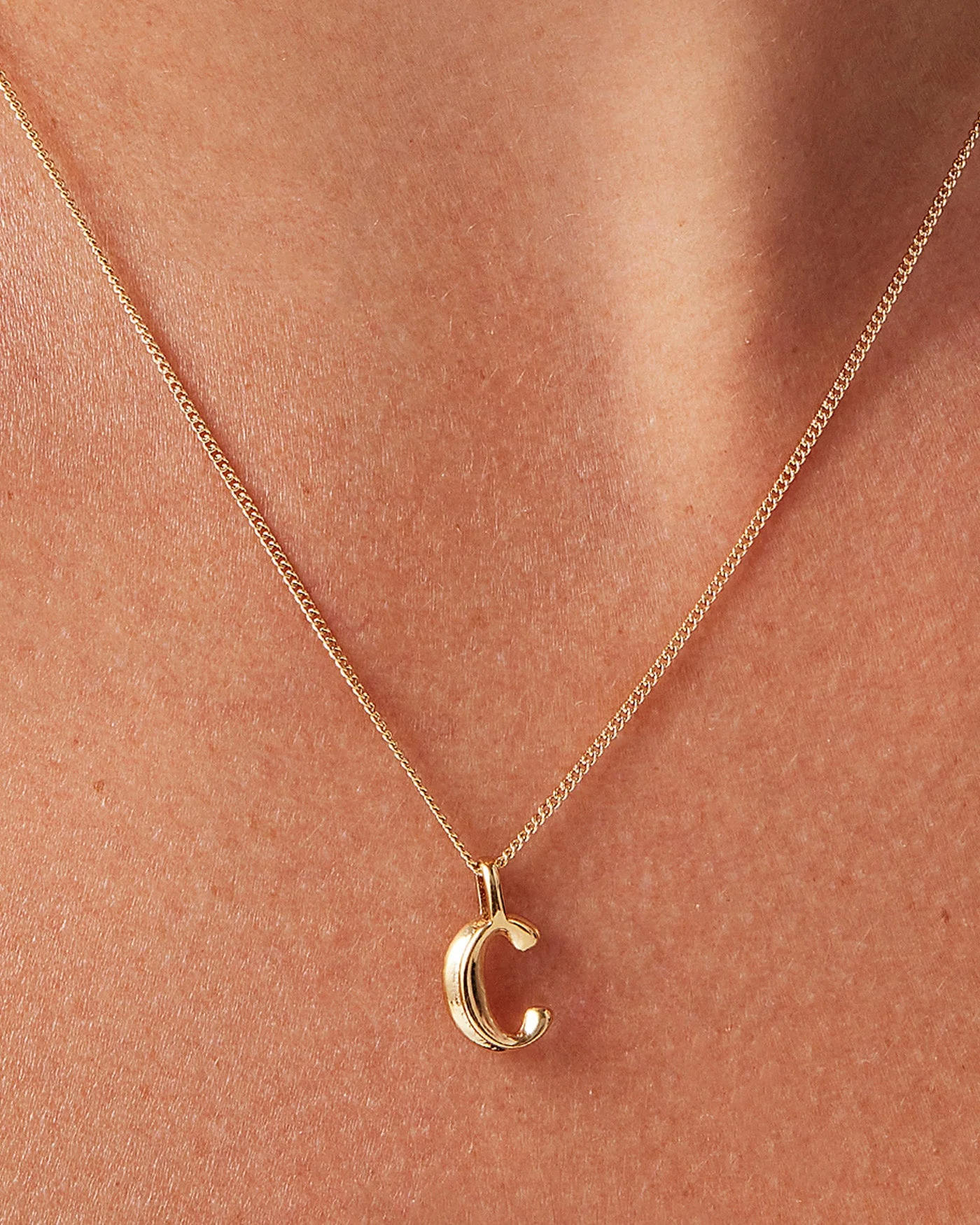 Monogram Necklace - C - Image 4