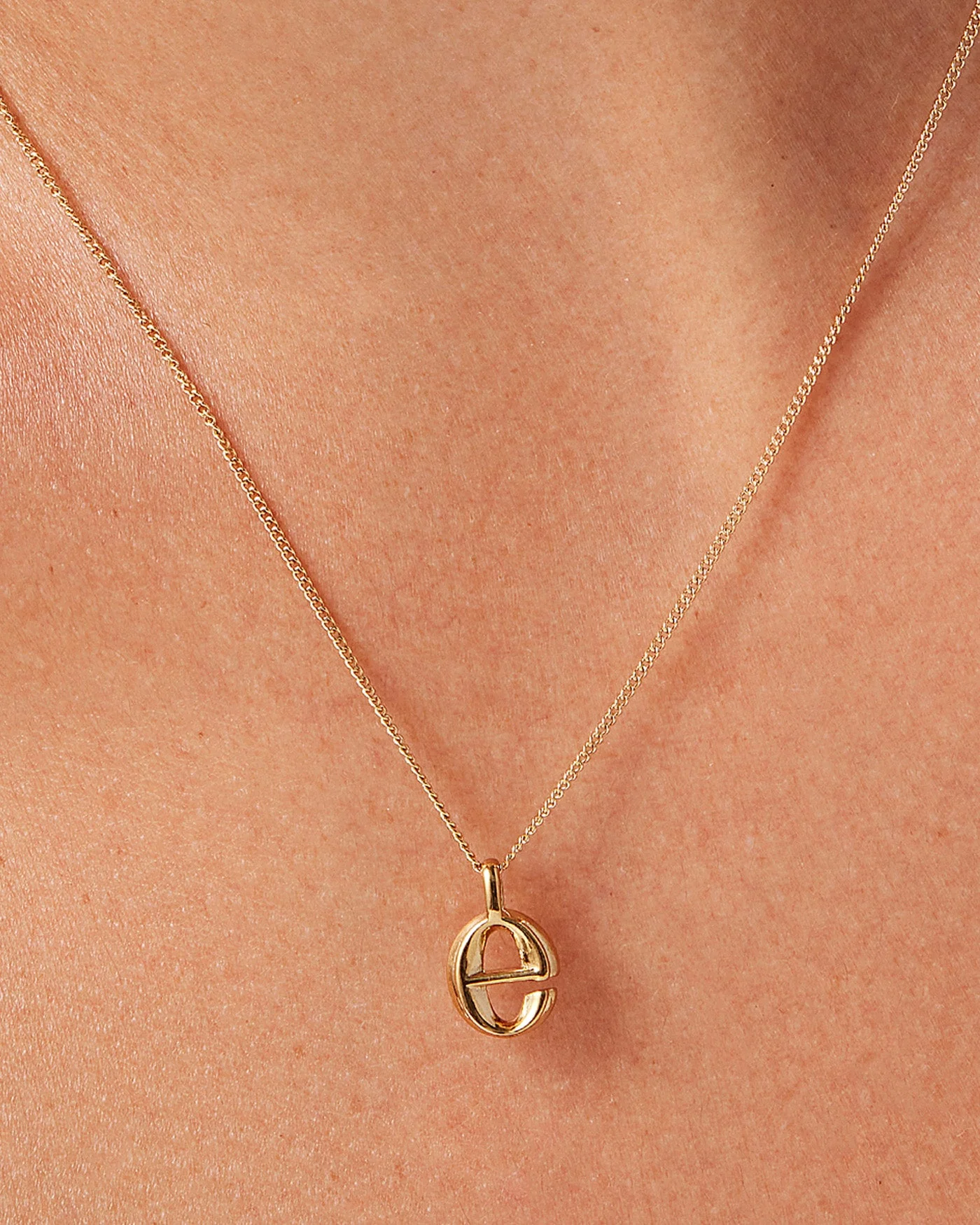 Monogram Necklace - E - Image 4