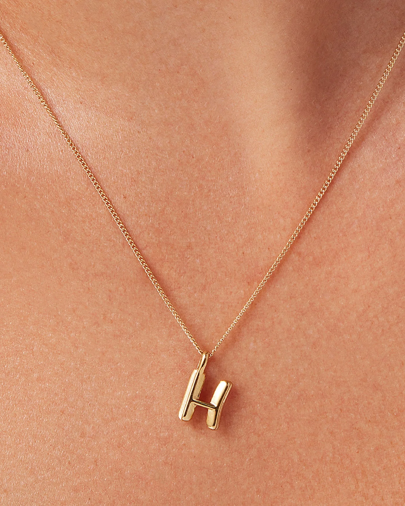 Monogram Necklace - H - Image 4
