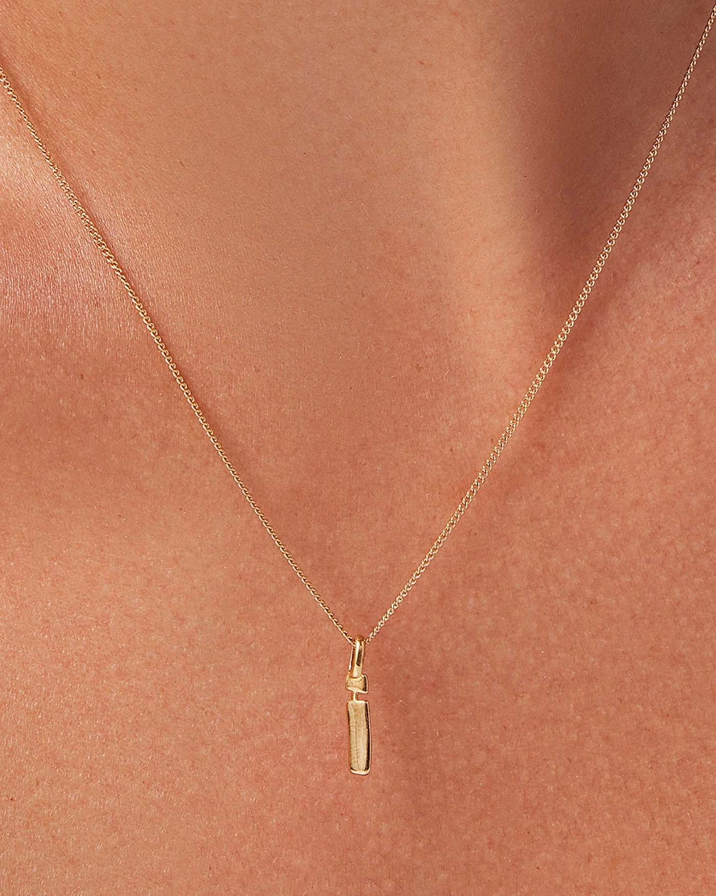 Monogram Necklace - I - Image 4