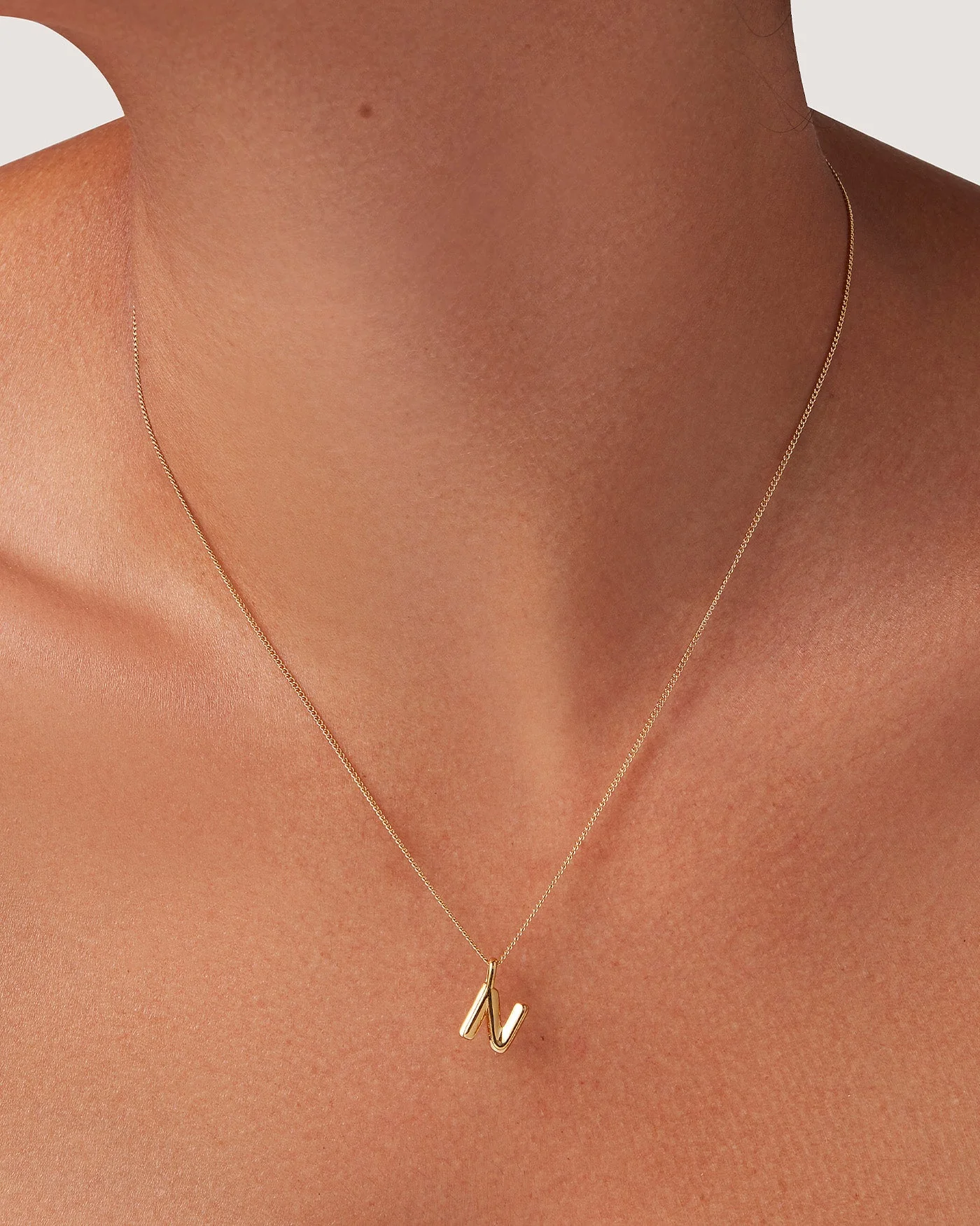 Monogram Necklace - N - Image 2