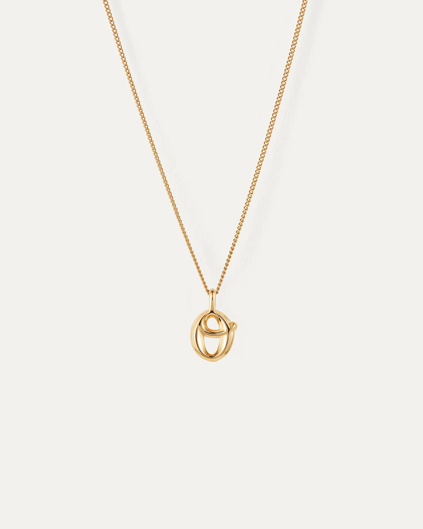 Monogram Necklace - O