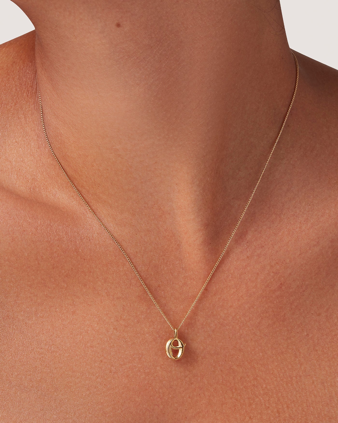 Monogram Necklace - O - Image 2