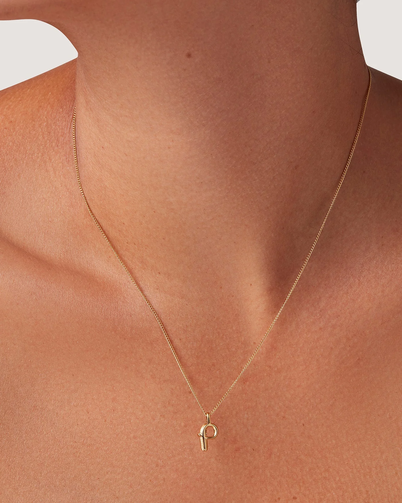 Monogram Necklace - P - Image 2