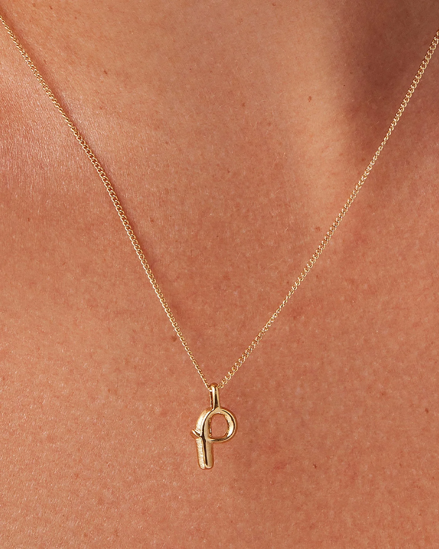 Monogram Necklace - P - Image 4