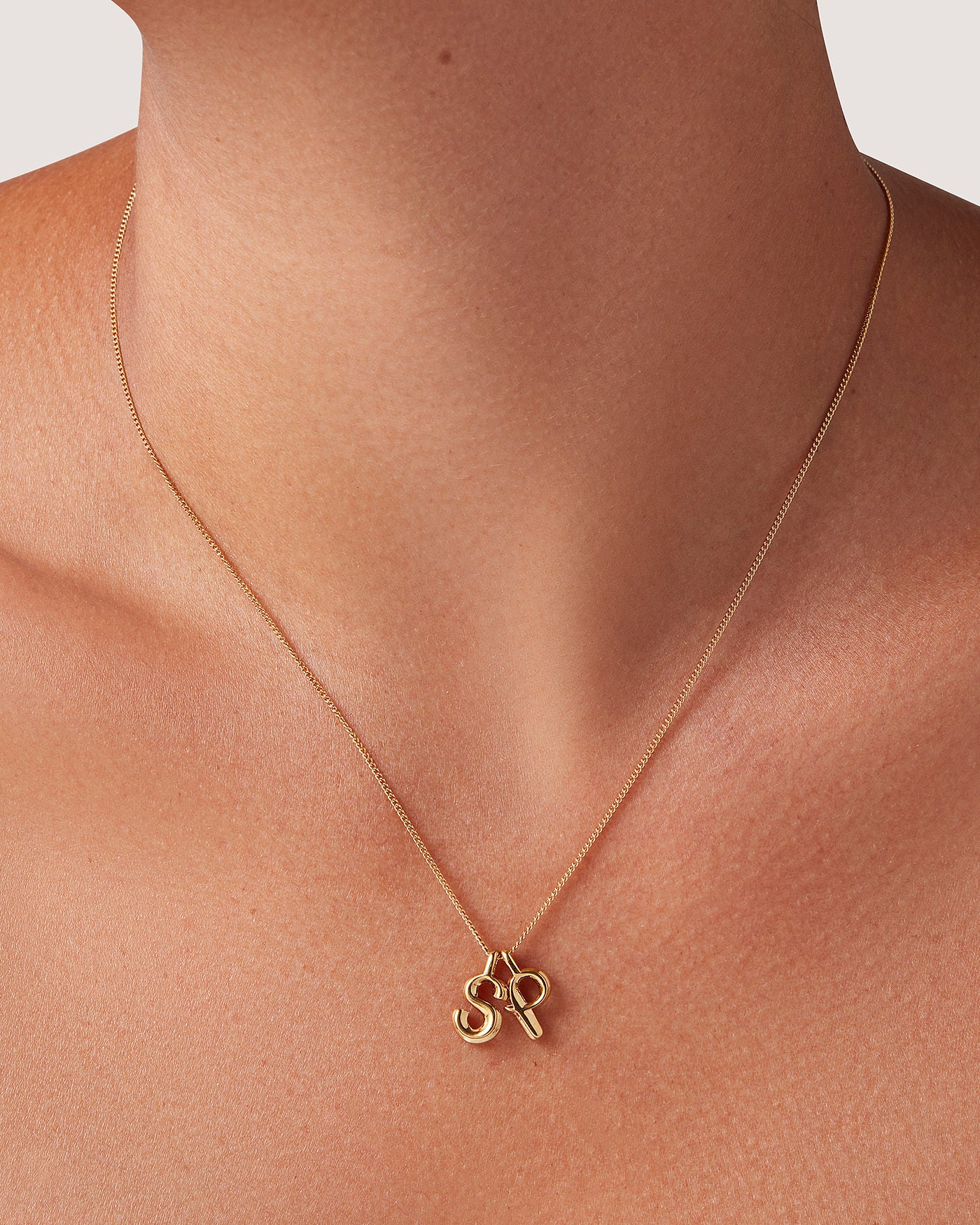 Monogram Necklace - P - Image 6