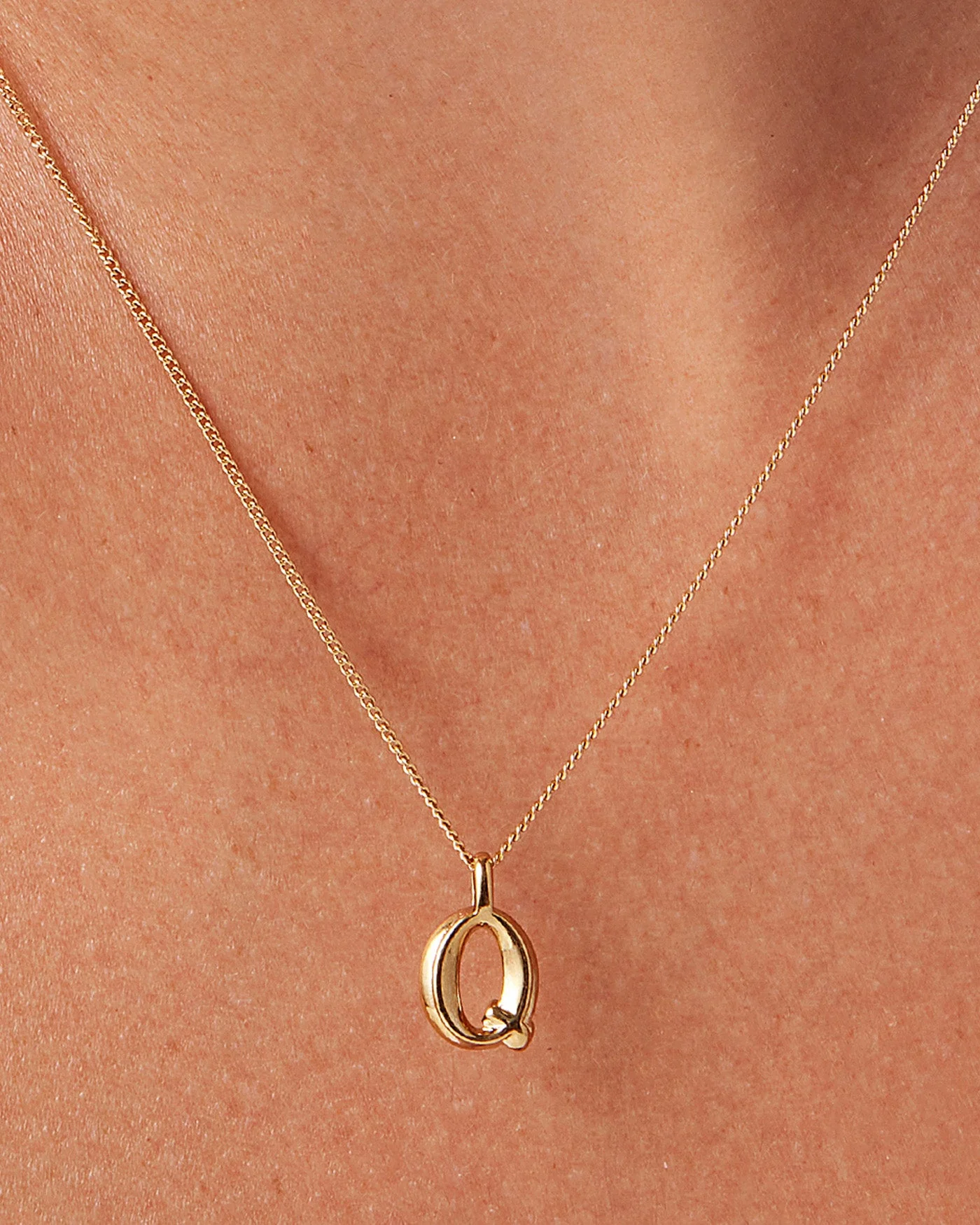 Monogram Necklace - Q - Image 4