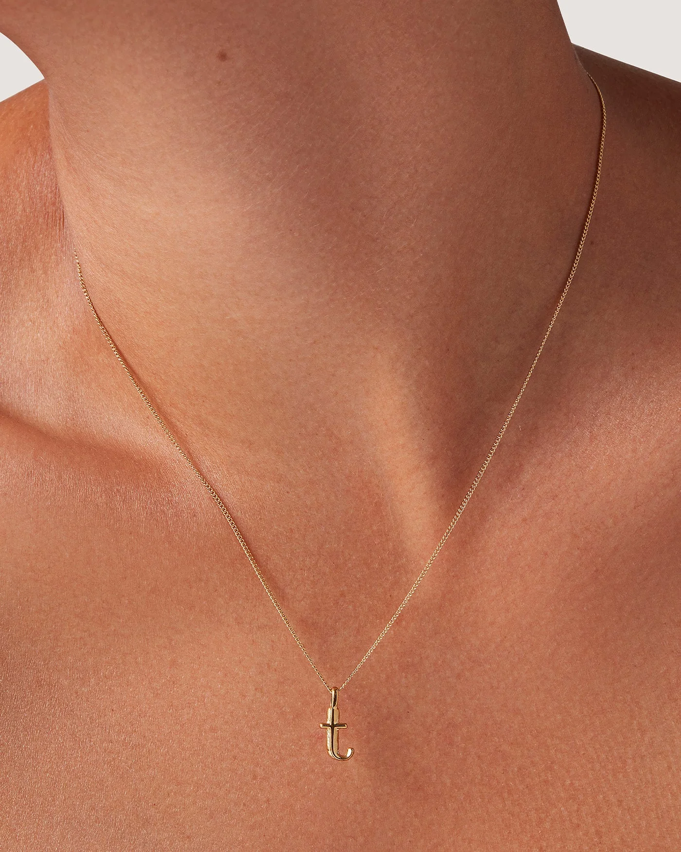 Monogram Necklace - T - Image 2