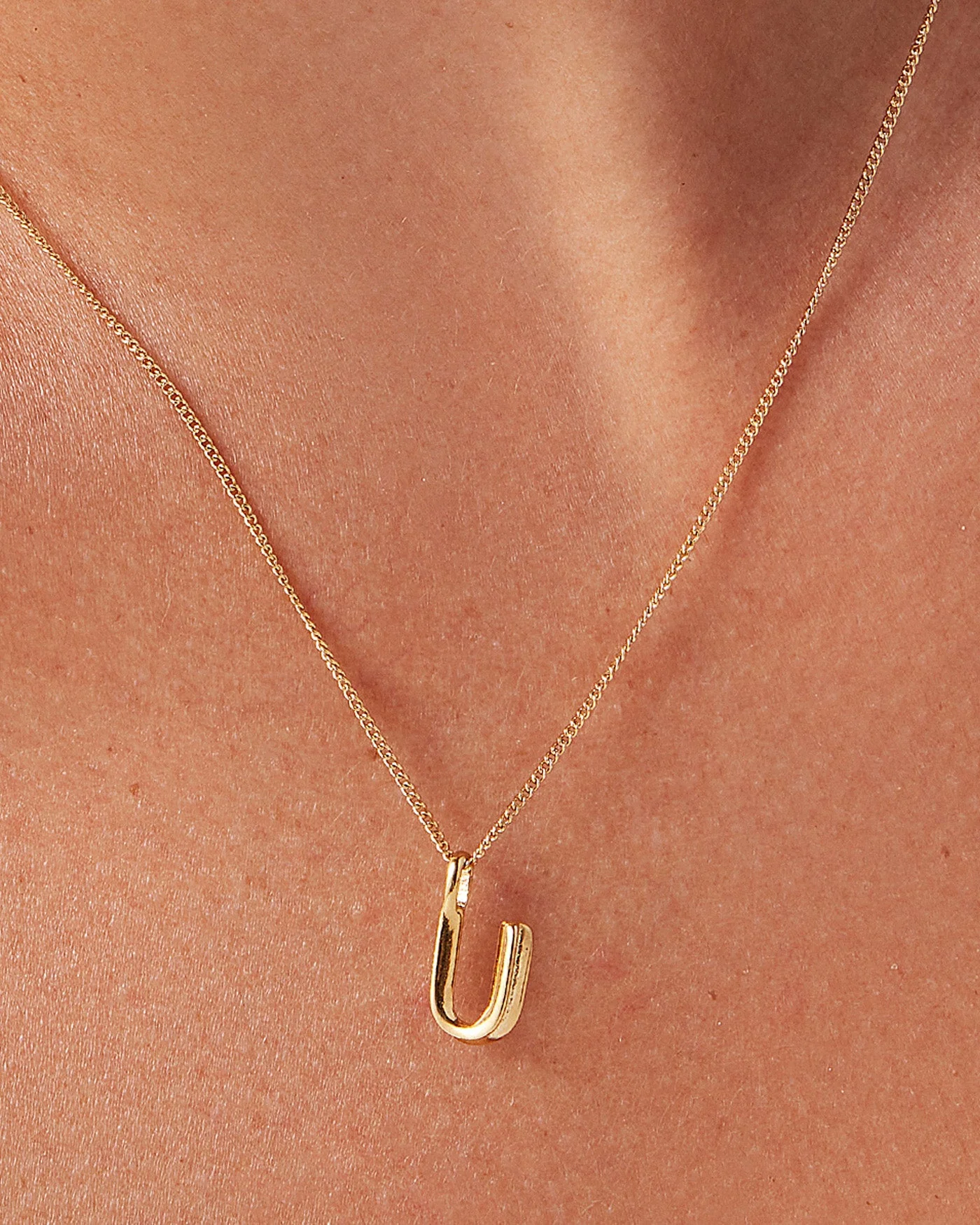 Monogram Necklace - U - Image 4