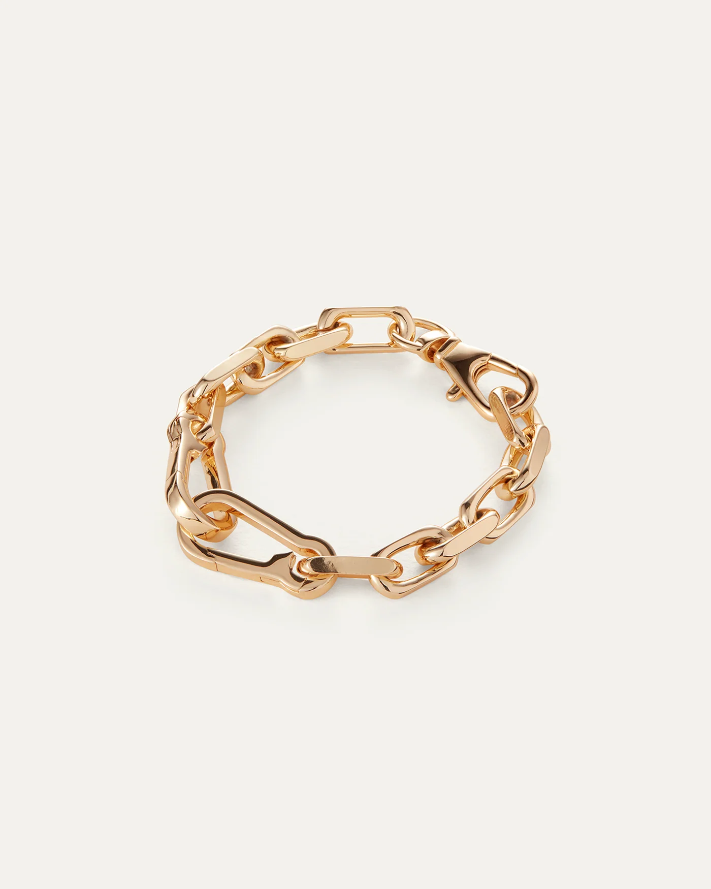 Padlock Heart Chain Bracelet - Image 3