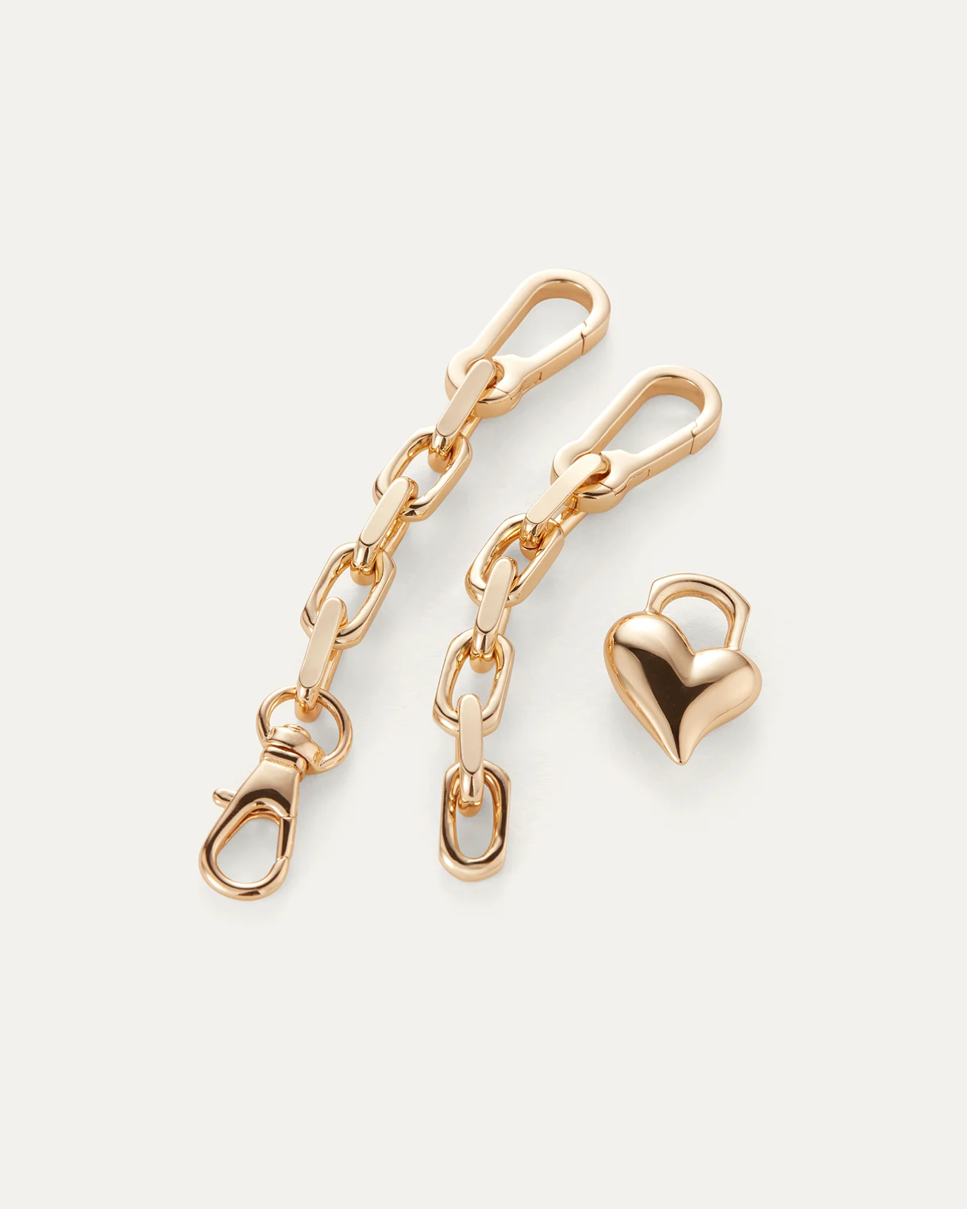 Padlock Heart Chain Bracelet - Image 5