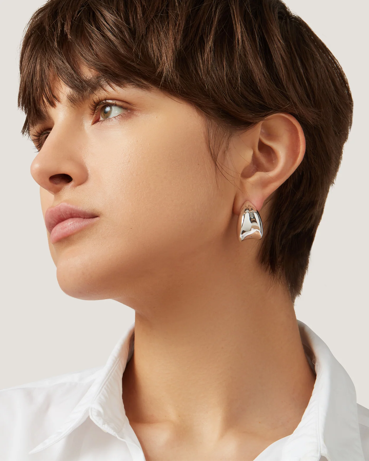 Paige Puff Earrings - Image 4