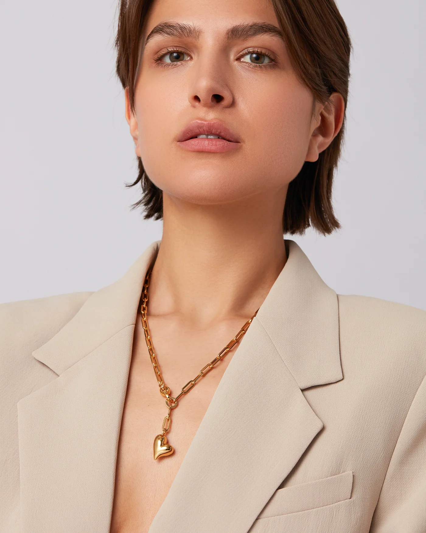 Puffy Heart Necklace - Image 2