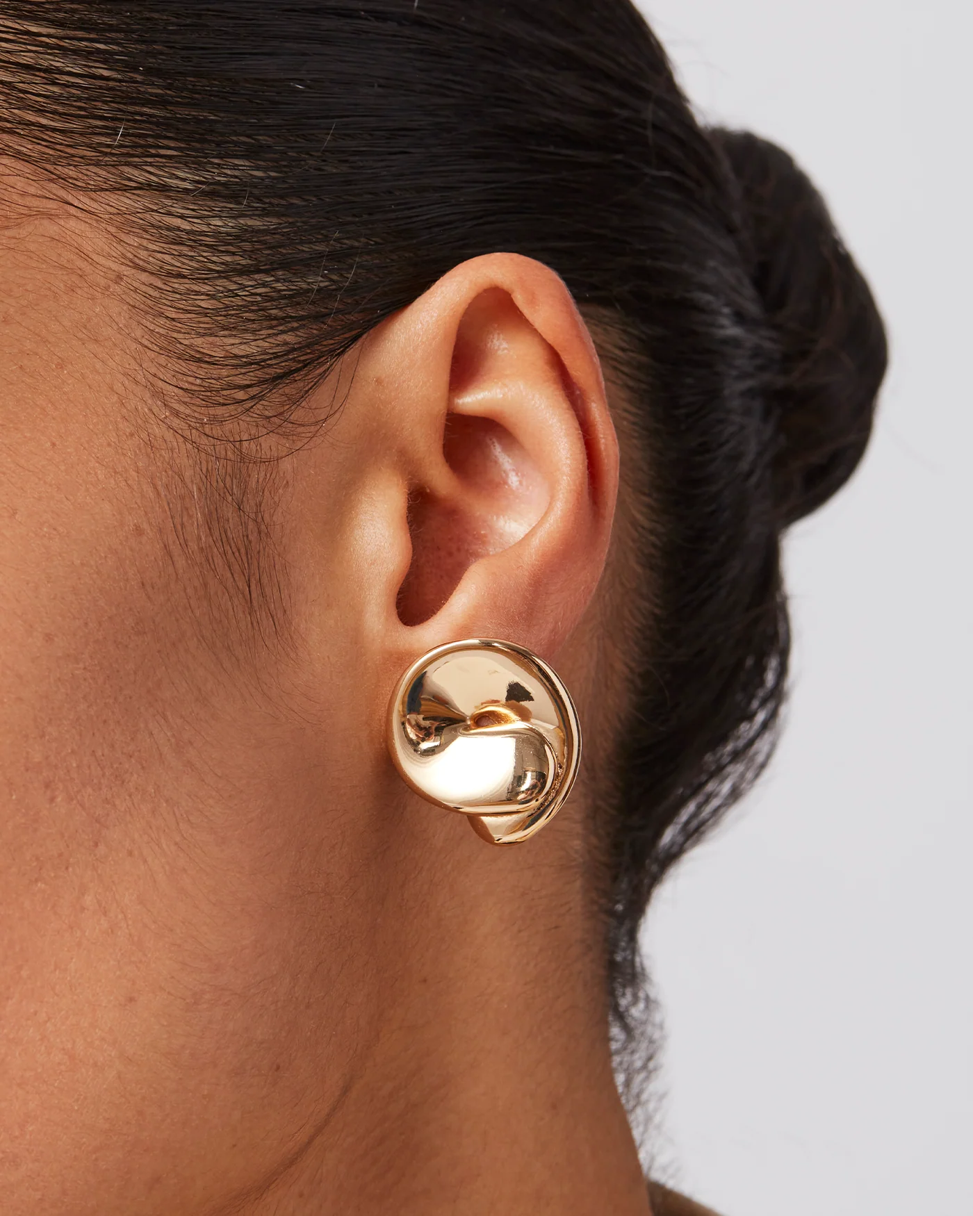 Rio Button Earrings - Image 3