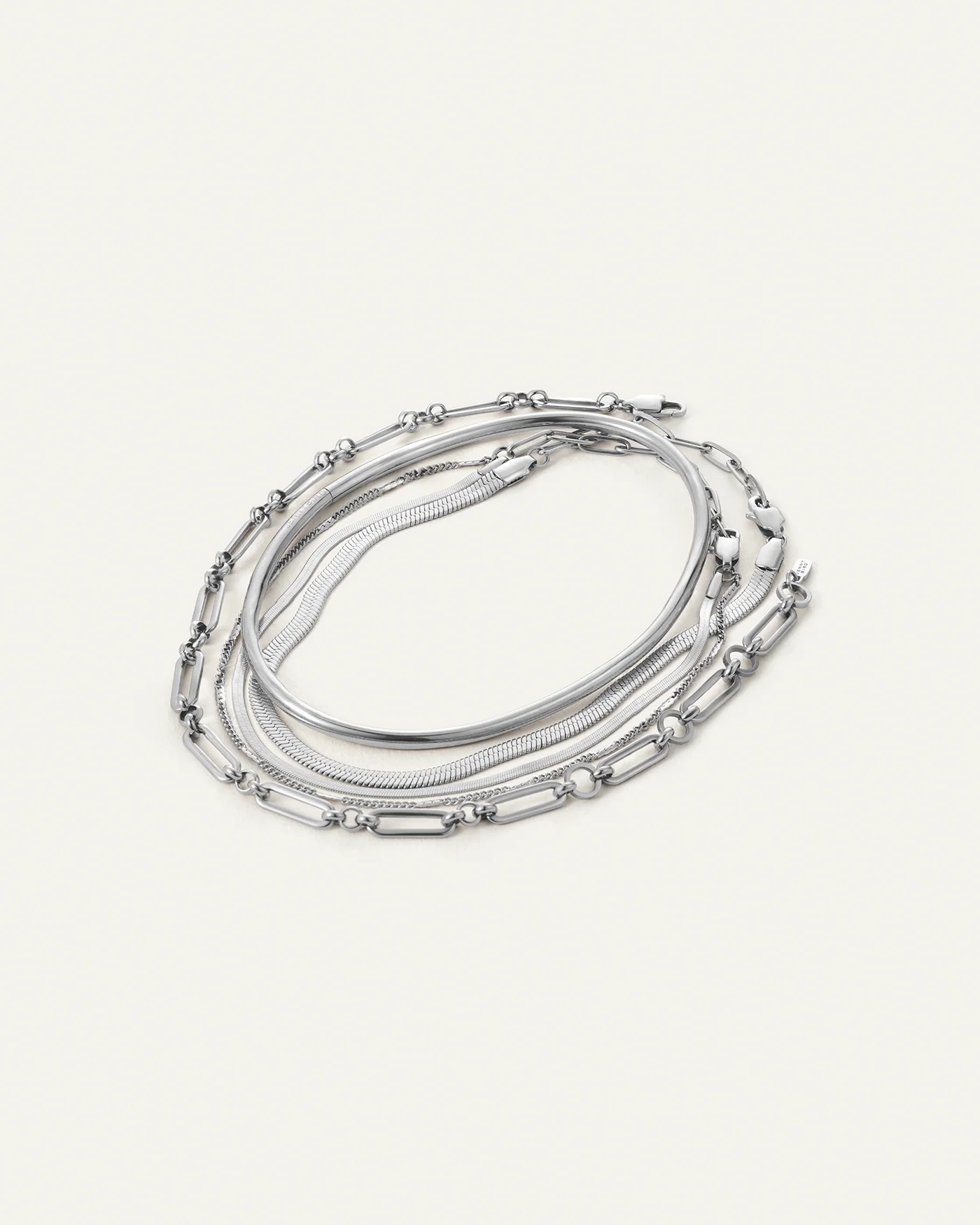 Statement Anklet Stack