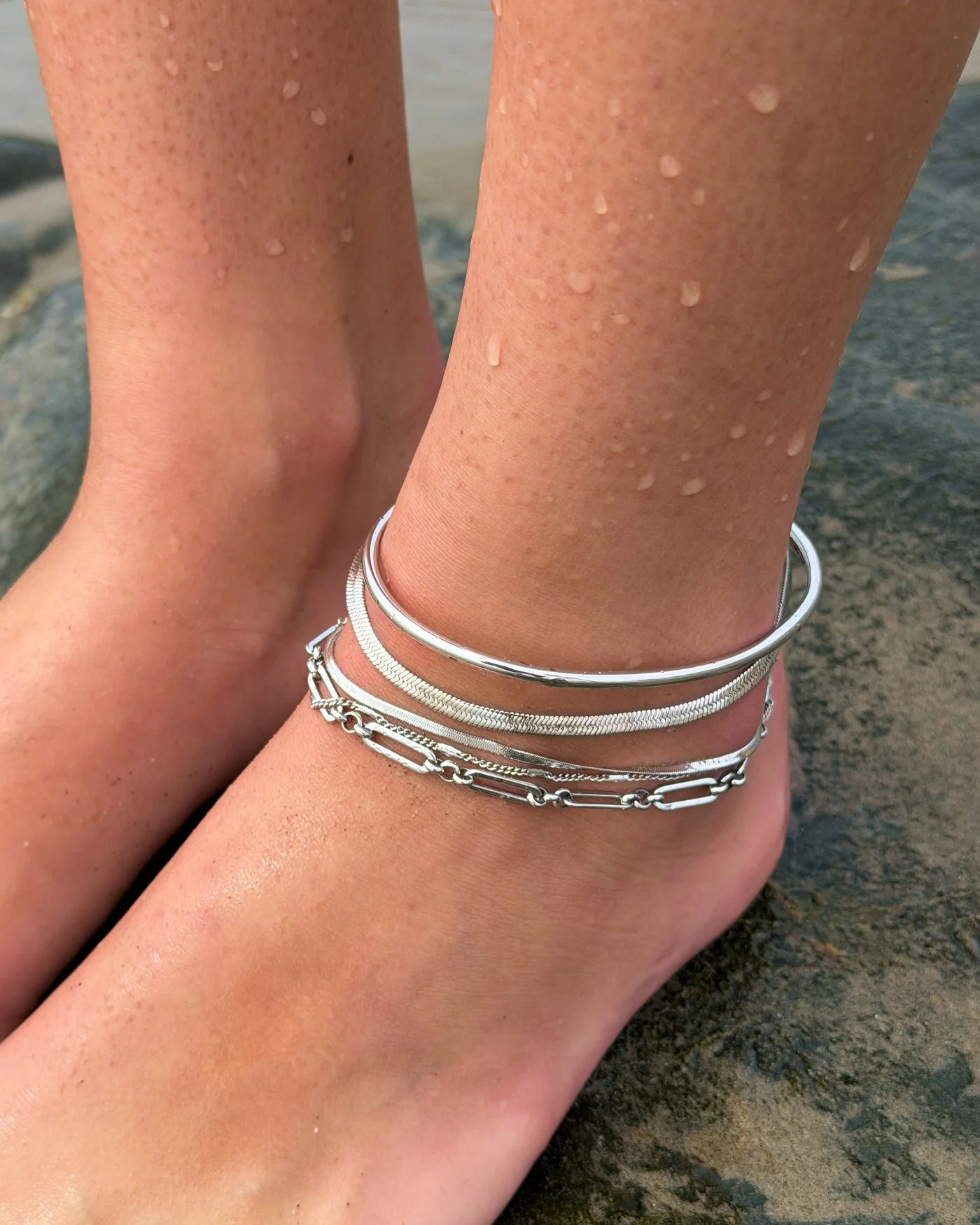 Statement Anklet Stack - Image 3