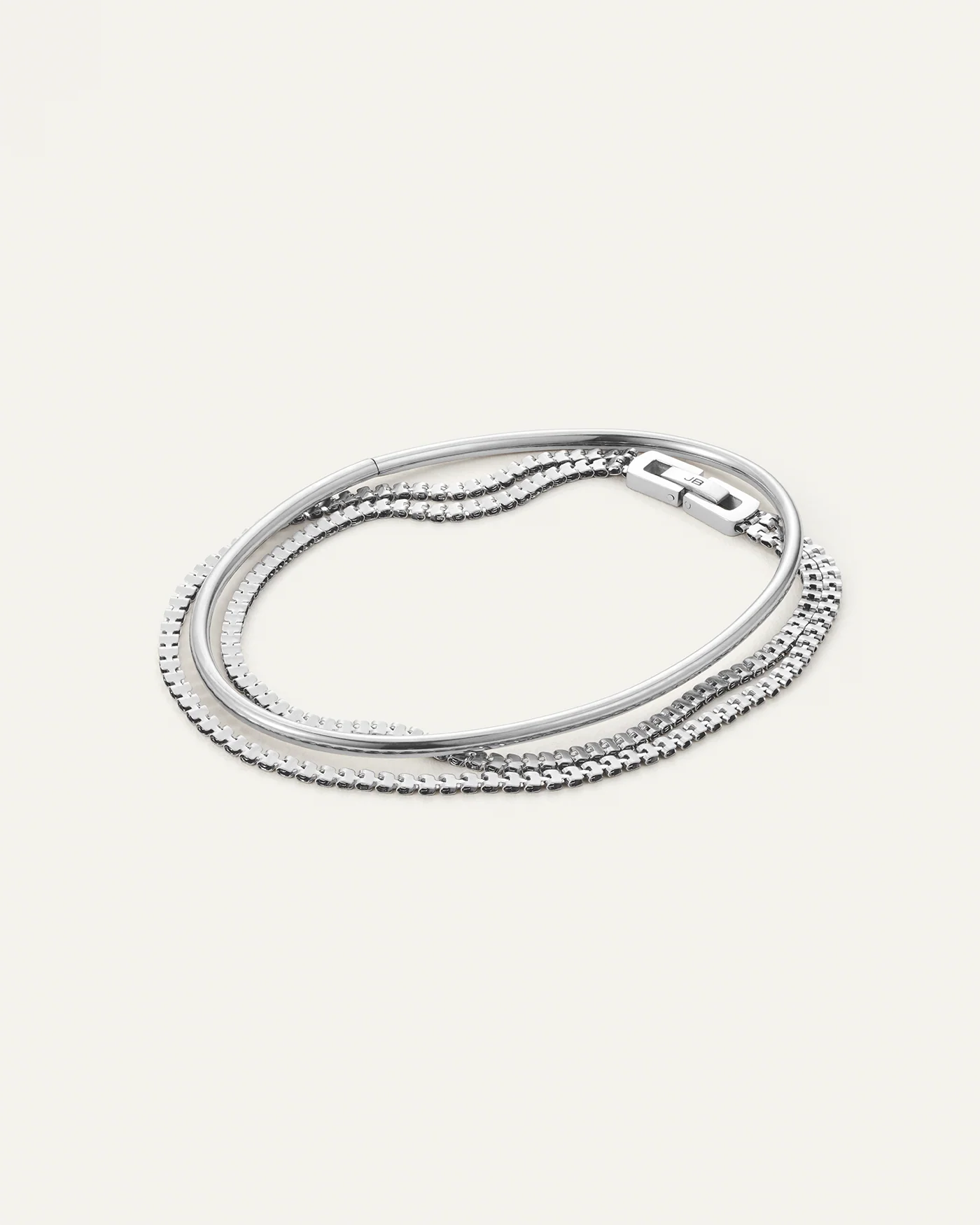 Textured Anklet Stack