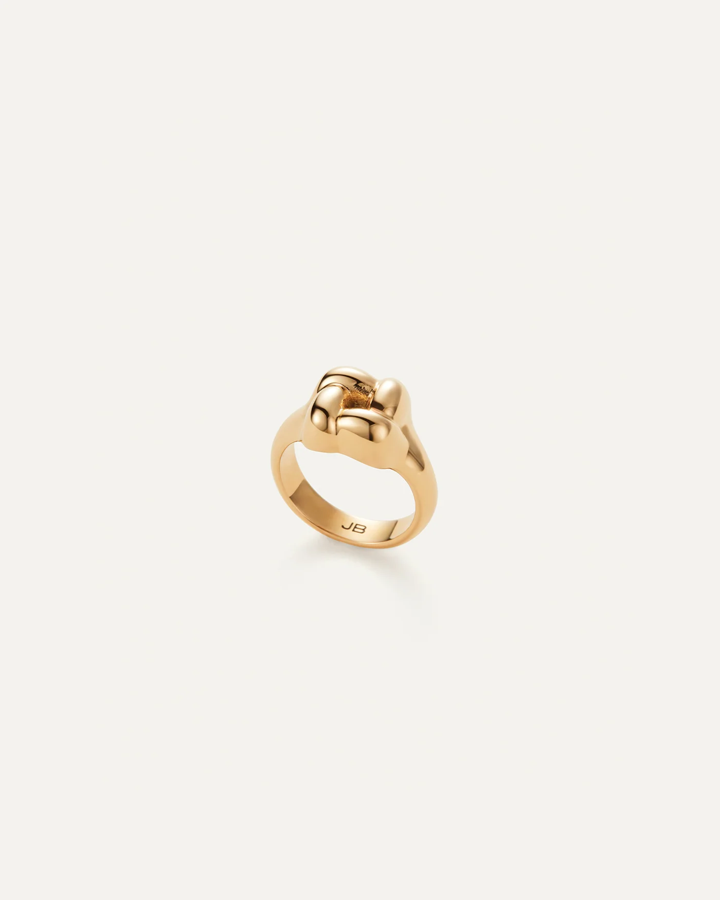 Woven Square Signet Ring - Image 3
